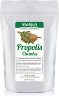 Stakich Propóleo de Abeja Puro - Trozos Naturales - 113 g (4 oz)