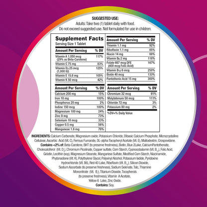 Centrum Multivitamin for Women, – Vitamina C: contribuye al funcionamiento normal del sistema inmunitario y a la – Image 8