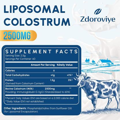 Zdoroviye Calostro Bovino Liposomal en Polvo – Image 2