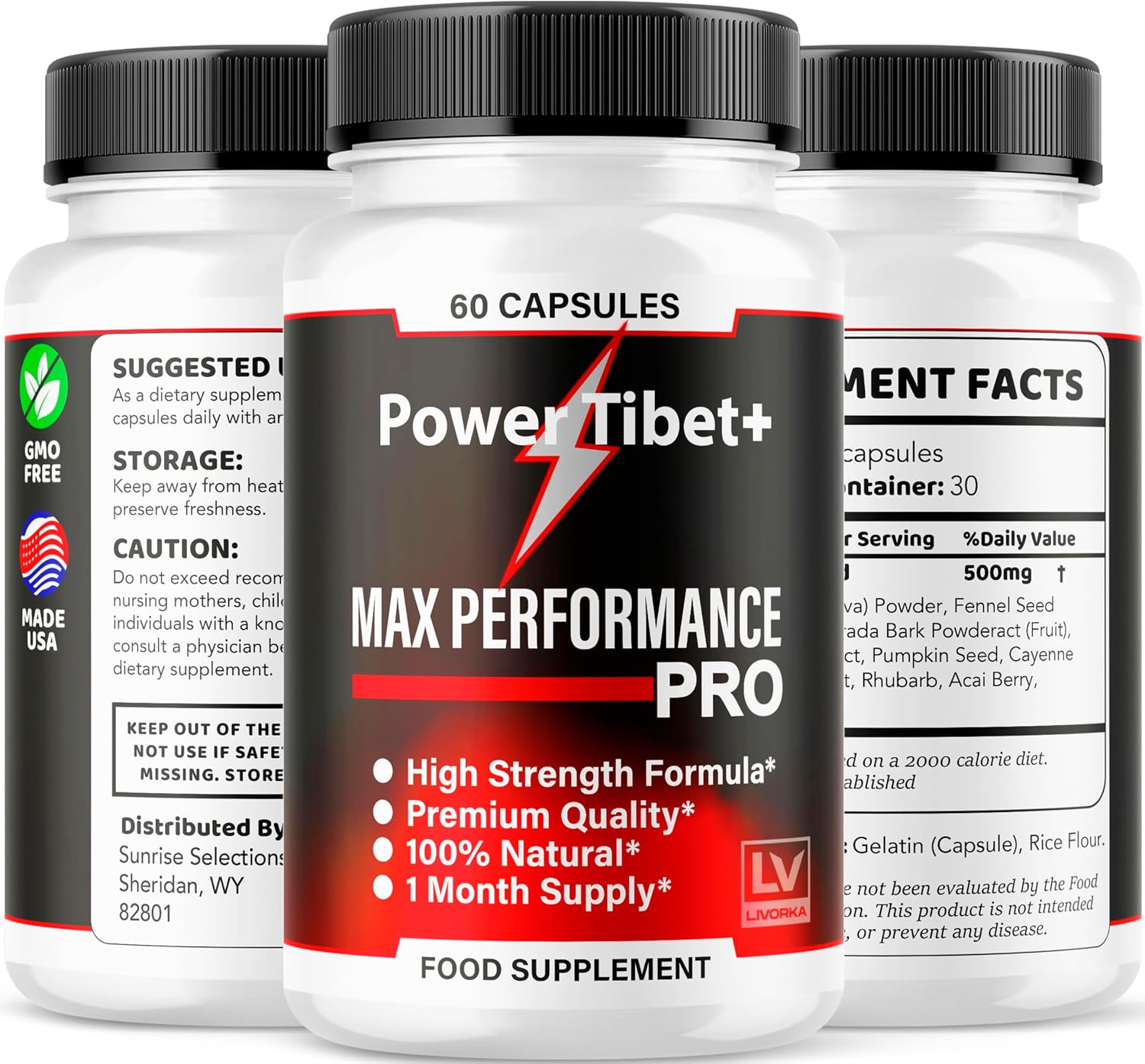 PowerTibet+ (5 Pack) - 300 Cápsulas