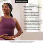 THORNE 5-MTHF Methylfolate (Active Vitamin B9) - 60 Capsules