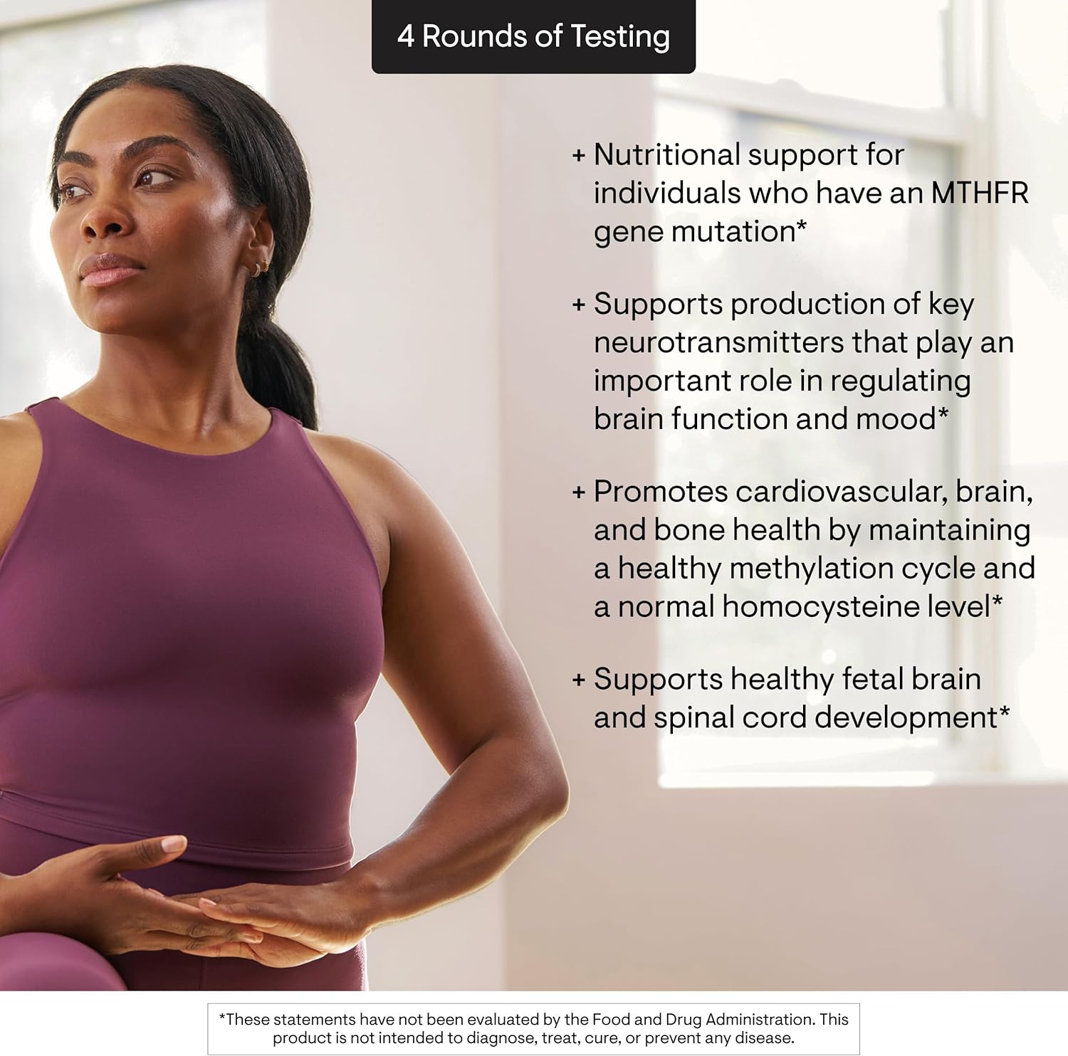 THORNE 5-MTHF Methylfolate (Active Vitamin B9) - 60 Capsules