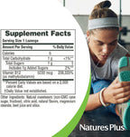 NaturesPlus Shot-O-B12 - 30 comprimidos sublinguales, 5000 mcg, sabor bayas silvestres, vegano, sin gluten