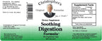 Fórmulas originales de Christopher para una digestión relajante - 180 cápsulas vegetales