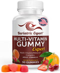 Bariatric Expert Multivitamin Gummies – Gominolas multivitamínicas de fusión rápida para adultos post-cirugía bariátrica, 90 unidades