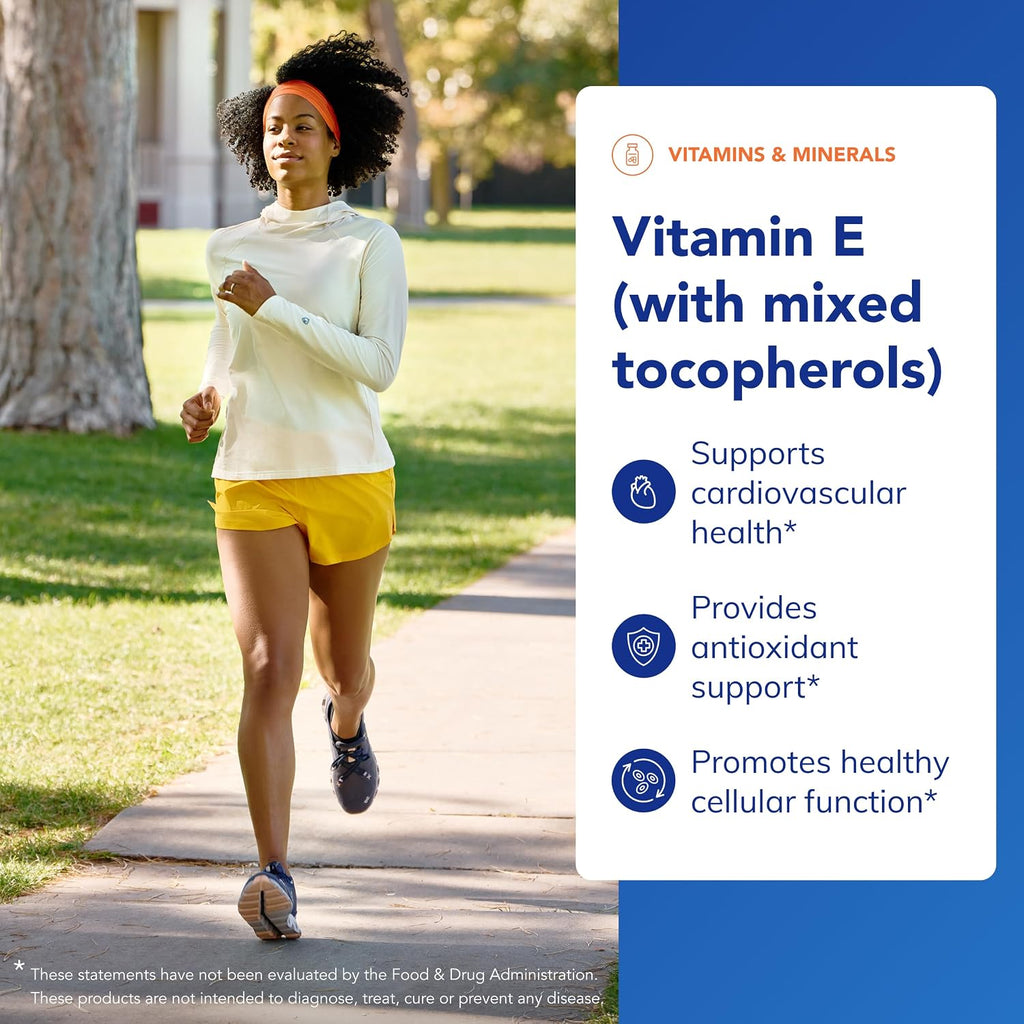 Pure Encapsulations Vitamin E with Mixed Tocopherols - 90 Softgels