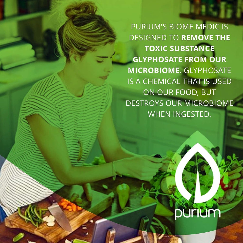 Purium Biome Medic - 60 Cápsulas Veganas - Apoyo a la Salud Intestinal