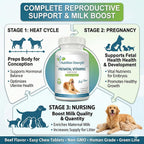 Nutrition Strength Vitaminas Prenatales para Perros - 90 Comprimidos Masticables
