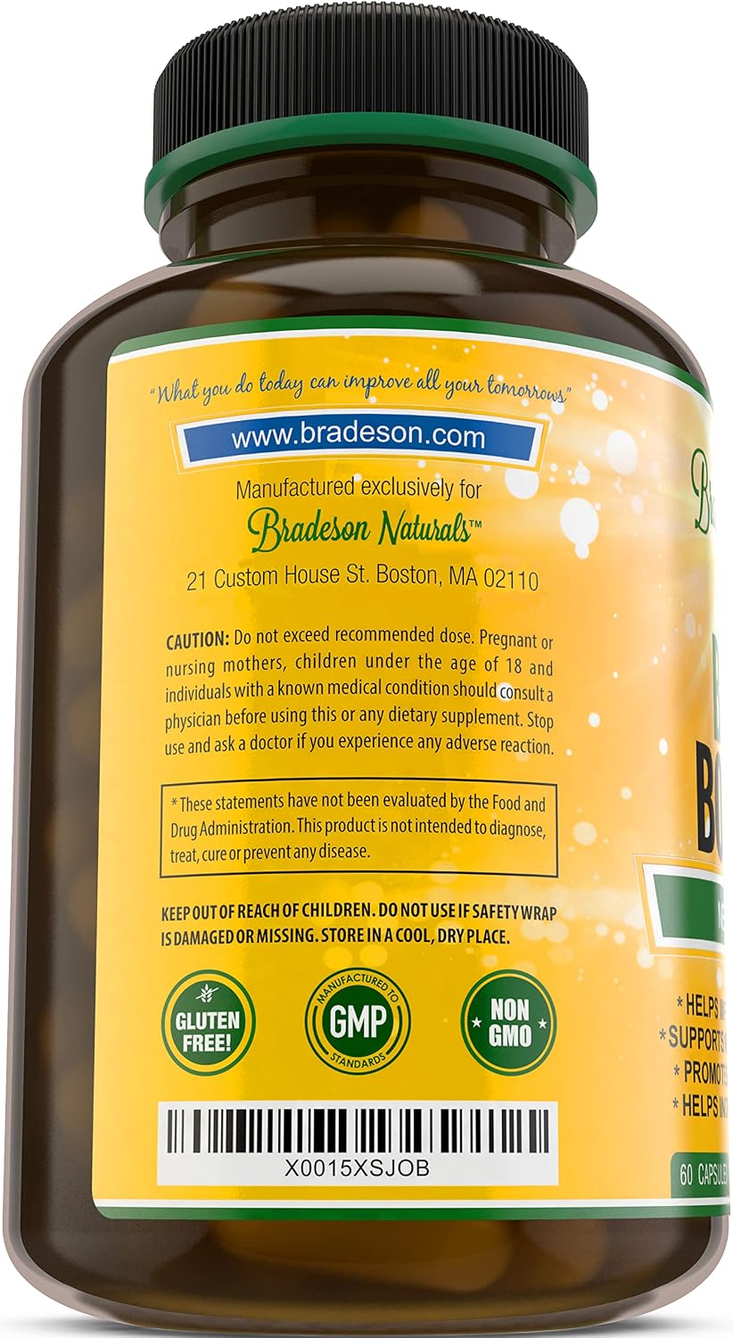 Brain Booster Suplemento para Concentración, Memoria, Claridad y Energía - 60 Cápsulas