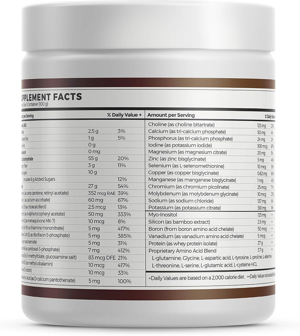 Isolate Protein - Diet Supplement for Improved Gut Health, Extra Nutritional Support, Non-GMO, Gluten-Free, Lactose-Free, Casein-Free (100 g, Simply Chocolate)