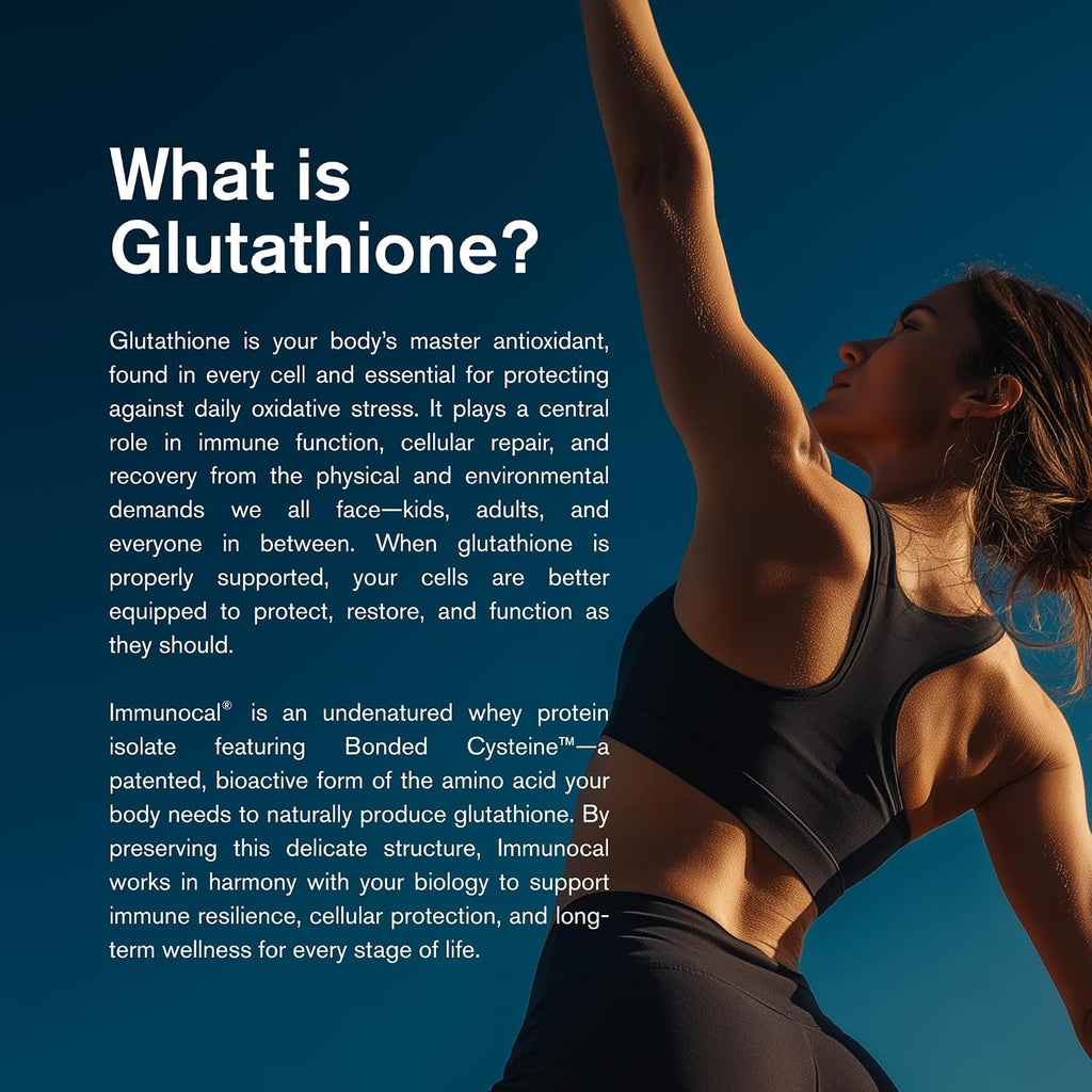 Immunocal Precursor de Glutatión – Apoya la Producción Natural – Salud Celular e Inmunitaria – 30 Dosis