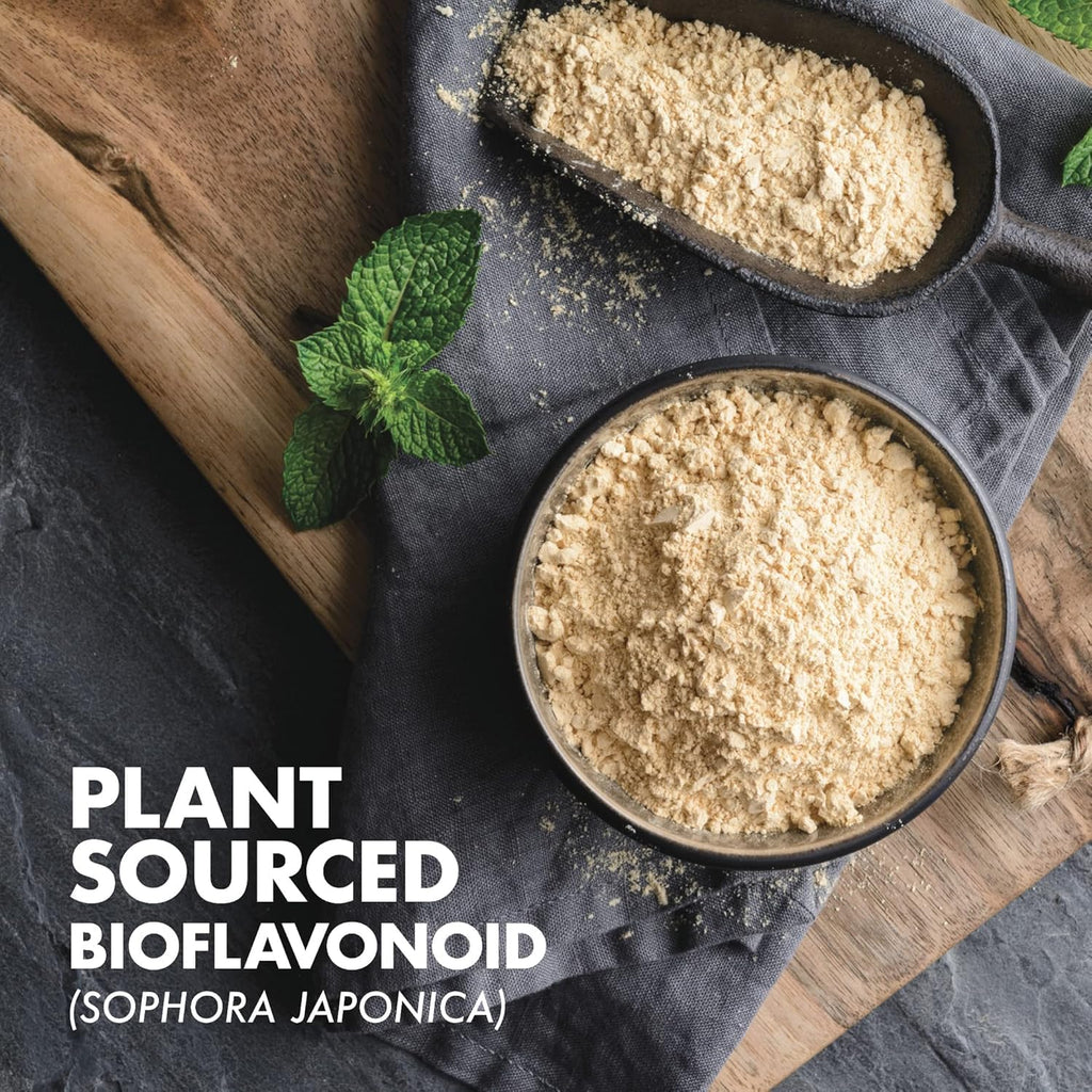 Bluebonnet Nutrition Rutina 500 mg (Sophora Japónica) - Bioflavonoide Antioxidante - 50 Cápsulas Veganas