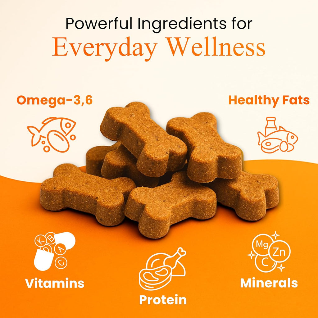 Petroyale 22 en 1 Snacks Multivitamínicos para Perros - 50 Snacks Blandos