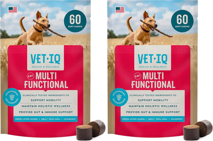 VetIQ 8-en-1 Suplemento Multifuncional para Perros – 60 Masticables Blandos – Image 10