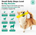 Doggie Dailies Probióticos para Perros con Prebióticos - 225 Masticables Blandos Sabor Calabaza