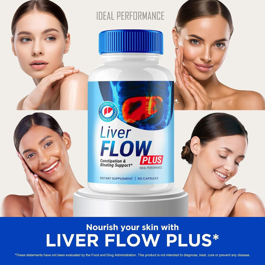 Liver Flow Plus Cápsulas - Fórmula de Salud Hepática e Intestinal (3 Envases)