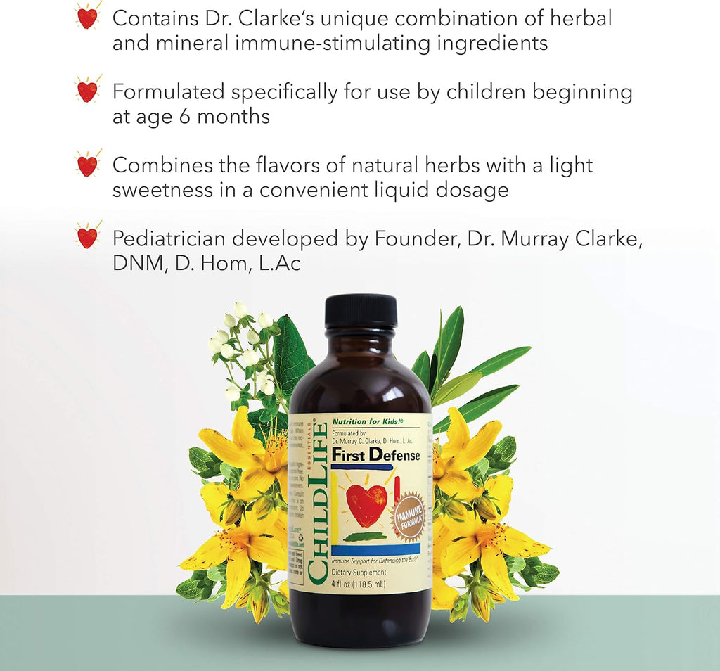 ChildLife Essentials First Defense 4 oz (Paquete de 2) - Total 8 oz