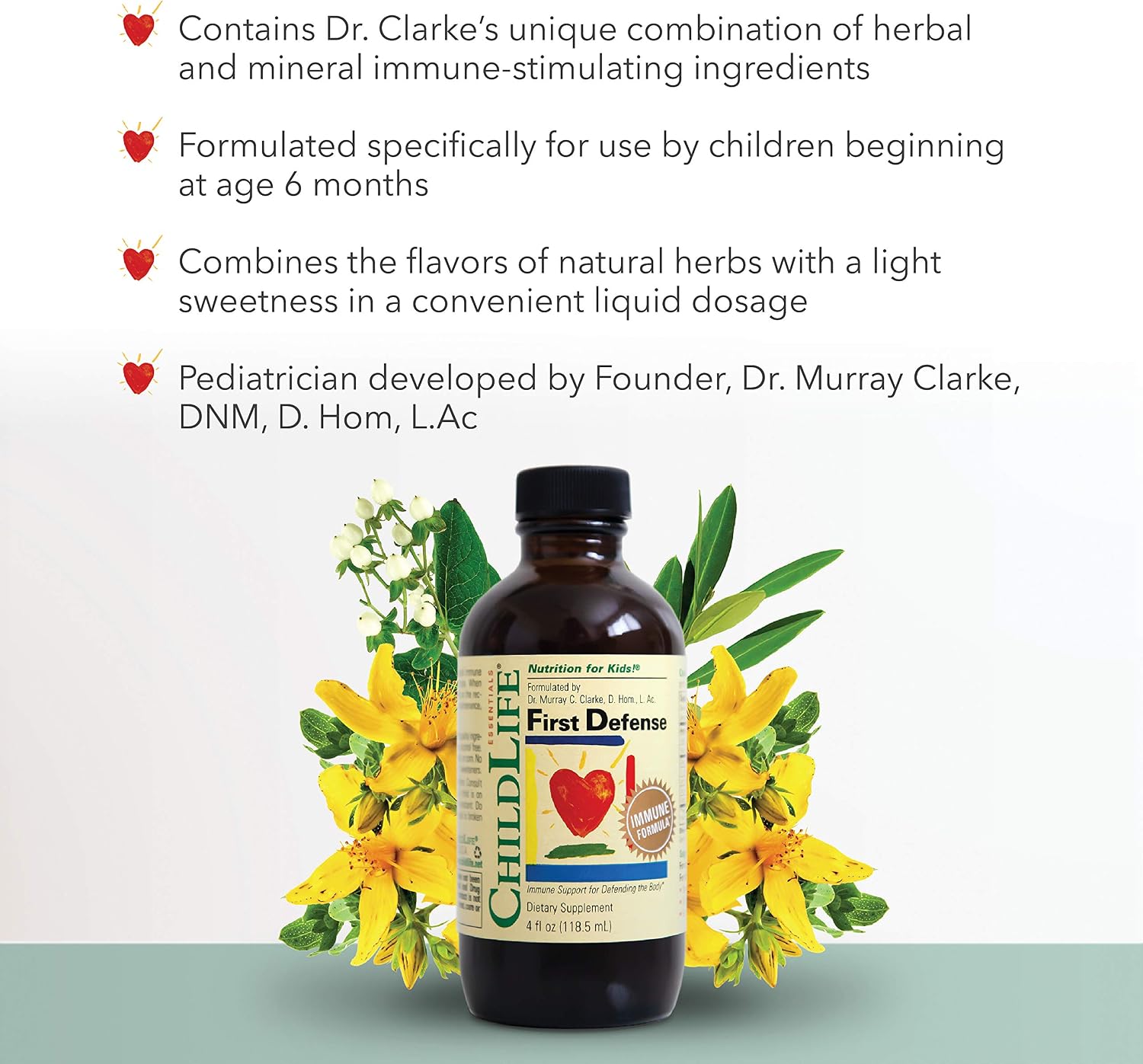 ChildLife Essentials First Defense 4 oz (Paquete de 2) - Total 8 oz