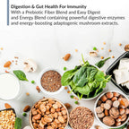 BioTrust Metabo Greens Superfood Powder - Mezcla de Super Greens con Frutas y Verduras, Sabor Berry Energizante (30 Porciones)