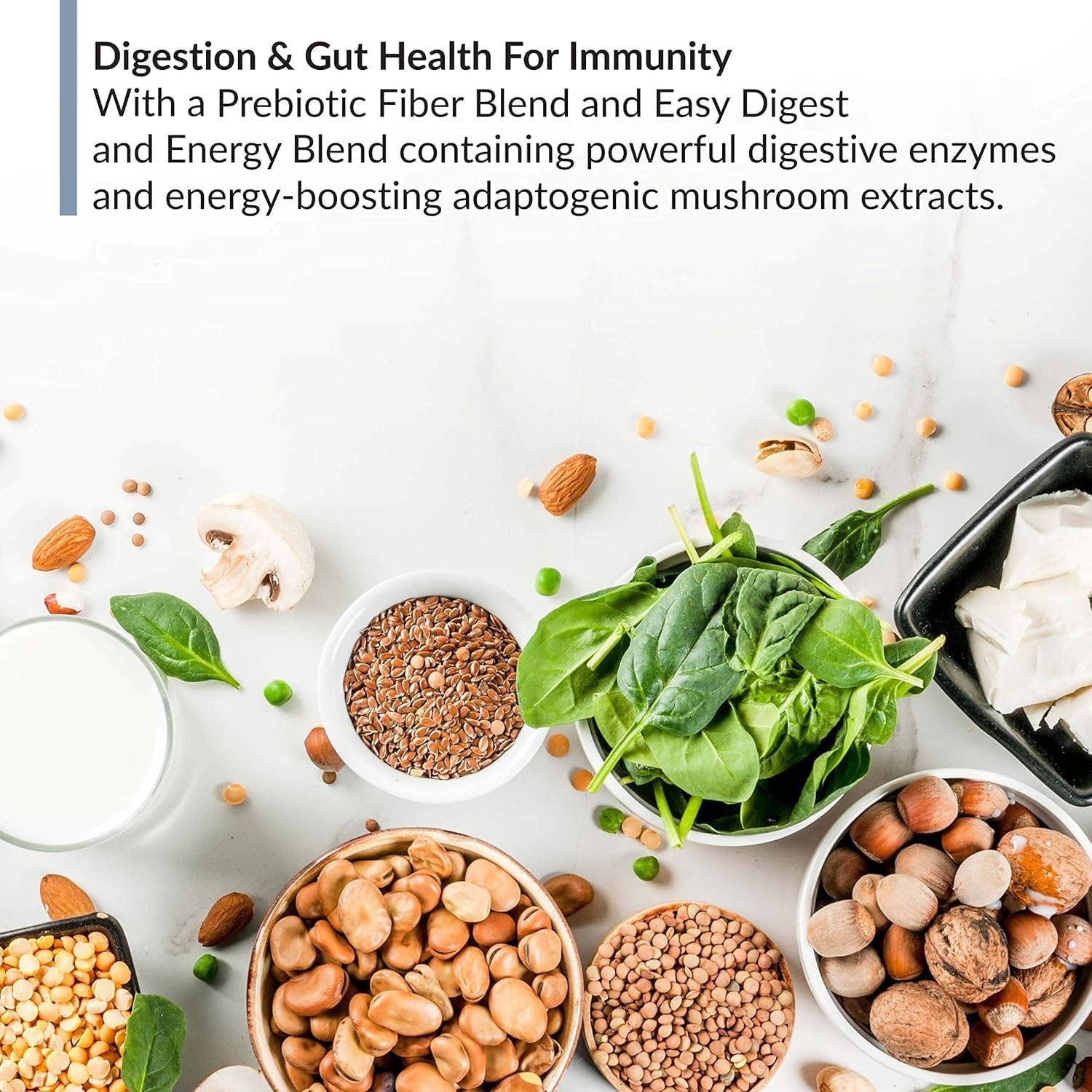 BioTrust Metabo Greens Superfood Powder - Mezcla de Super Greens con Frutas y Verduras, Sabor Berry Energizante (30 Porciones)
