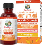 MaryRuth's Multivitamínico Líquido + Crecimiento Capilar - Clínicamente Testado con Biotina 10000 mcg - 450 ml