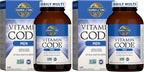 Vitamin Code Men - Raw Whole Food Multivitamin with Probiotics, 240 Capsules