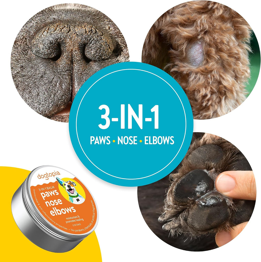 Dogtopia Bálsamo 3-en-1 para Mascotas 57g