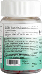 Briyo Vitamin B12 500 mcg (metilcobalamina) con Folato (metilfolato) y Hierro - 90 mini softgels