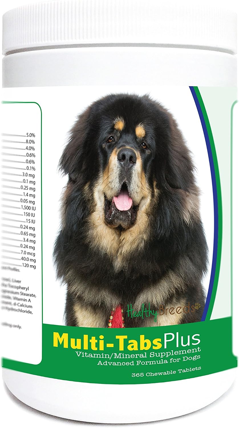 Healthy Breeds Multi-Tabs Plus Comprimidos Masticables para Perros 365 unidades