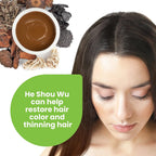 He Shou Wu Orgánico Certificado - Extracto Concentrado 30:1 - Fo-Ti (5 oz)