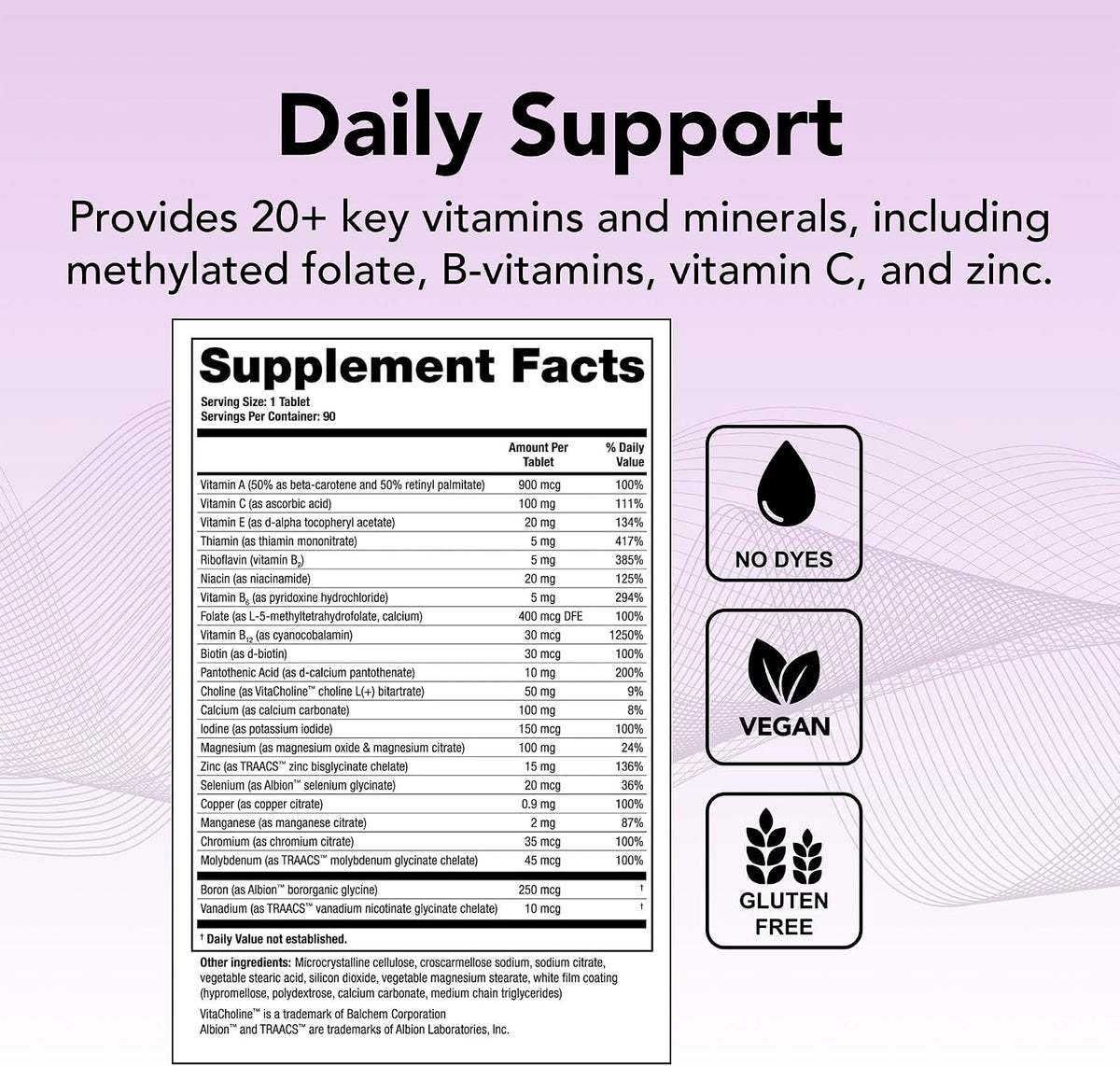 Theralogix Companion Multivitamínico y – Protección antioxidante: La vitamina E y el betacaroteno actúan como – Image 3