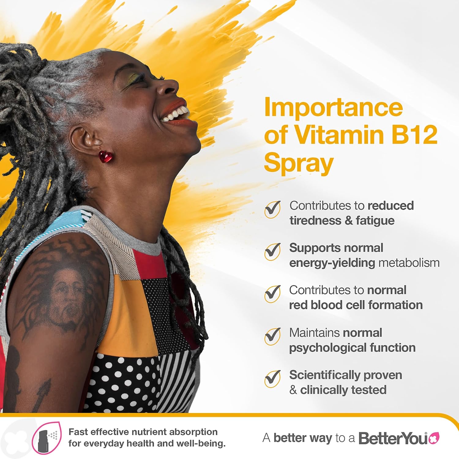 BetterYou Boost Spray Oral de Vitamina B12