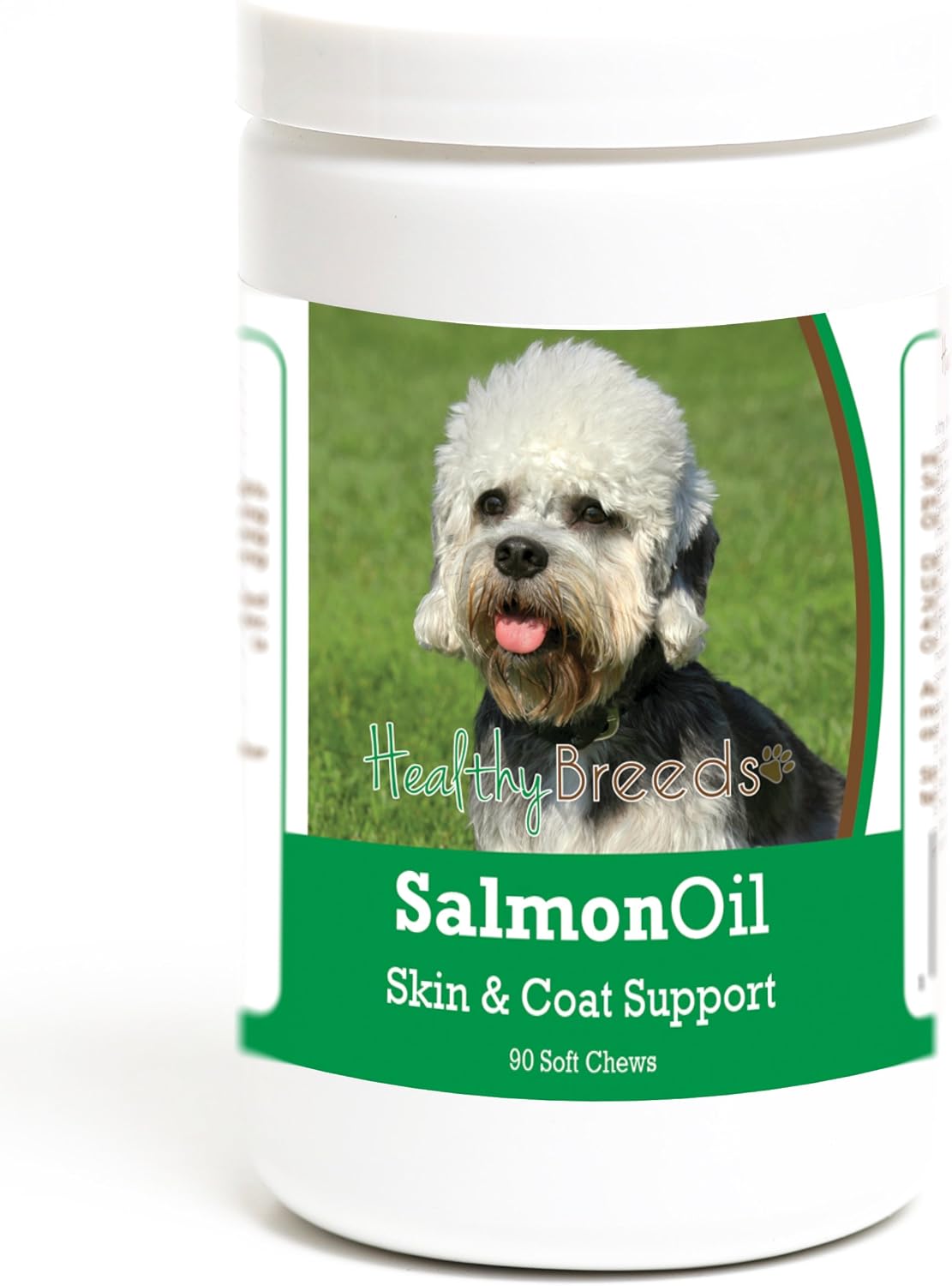 Healthy Breeds Dandie Dinmont Terrier Salmon – Piel y pelaje: El EPA y DHA pueden ayudar a mantener una barrera – Image 1