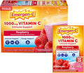 Emergen-C 1000 mg Vitamina C, Sabor Frambuesa, 30 Sobres