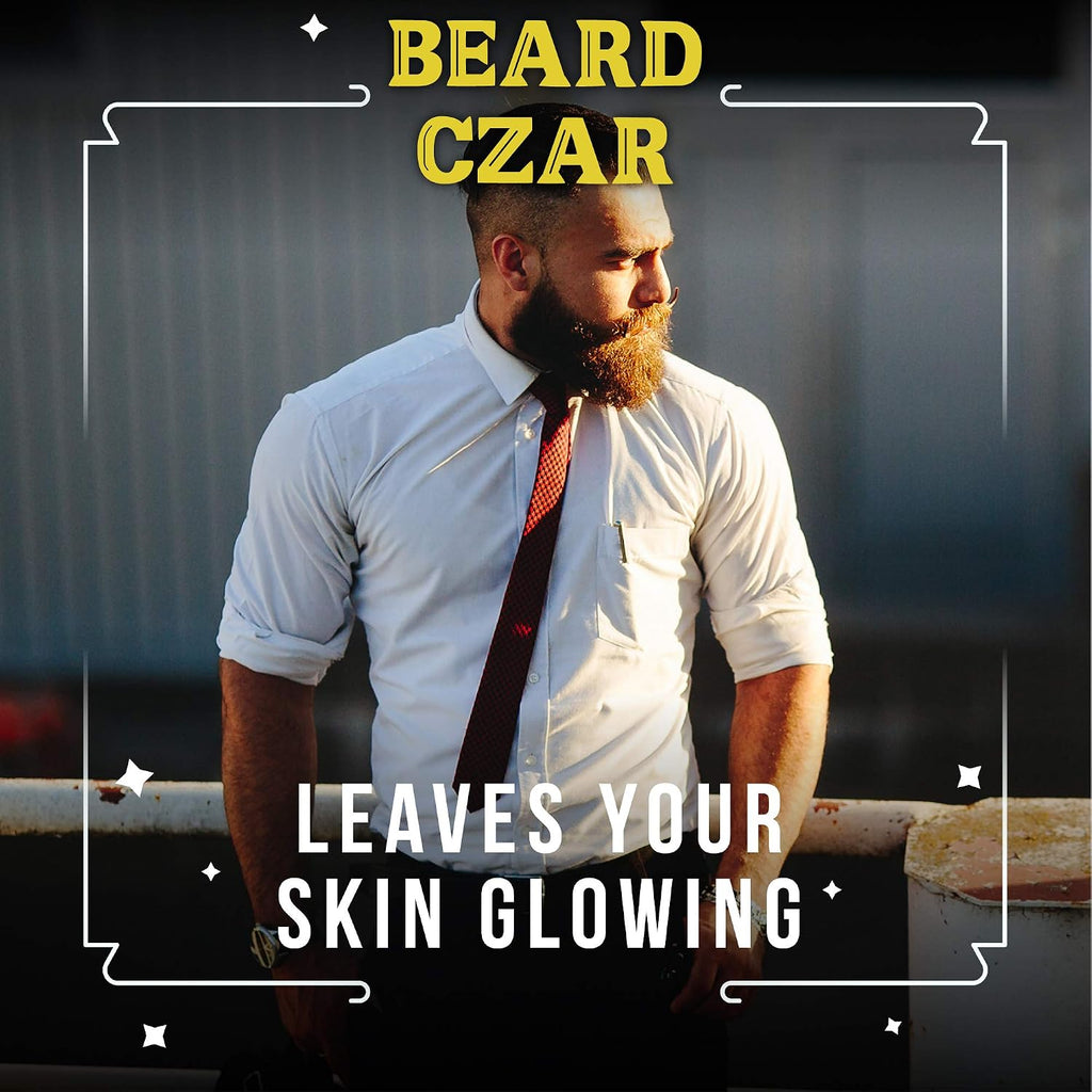 The Beard Czar - Complexo Facial para Barba, Fórmula Masculina, 60 Cápsulas
