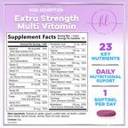 Hello Lovely! Multivitamínico Completo para Mujer con Biotina y Hierro - 120 Cápsulas Blandas