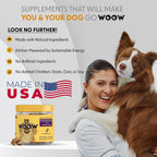 Multivitamínico para Perros 11-en-1 - 90 Chews Blandos - Glucosamina + Probióticos - Apoyo Inmunitario y Digestivo