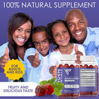 KSM-66 Ashwagandha Gominolas 1500mg por Dosis – Apoyo Contra el Estrés – con Melisa y Vitamina D – 60 Gominolas – Vegano