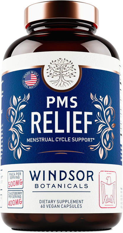 Suplemento para el Síndrome Premenstrual con – Formato vegano y sin crueldad: Cápsulas aptas para dietas veganas, – Image 6