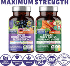 N1N Premium Organic Super Fruits & Veggies + Immune Support - 120 Cápsulas