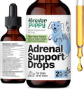 Forever Puppy Adrenal Support Drops para Perros - Gotas de Ashwagandha y Ginseng para Apoyo Adrenal y Energía - Suplemento Líquido Calmante - 60 ml