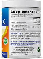 Best Naturals Vitamina C Pura en Polvo 100% - 454 g (1 lb) - Pack de 3