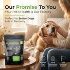 Dog Weight Gainer con Probióticos - Suplemento para Ganar Peso y Músculo en Perros - 90 Dosis - Sabor Queso y Bacon