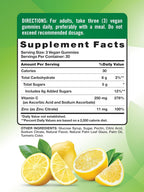 Nature's Truth Vitamin C Gummies with Zinc para Adultos | 60 Gominolas | Apoyo Inmunológico | Vegano, No GMO y Sin Gluten