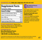Nature Made Biotin 2500 mcg for Hair, Skin & Nails - 120 Softgels