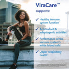 Patient One ViraCare | Suplemento de Apoyo Inmunológico y Respiratorio de Acción Rápida | con Equinácea, Andrografis, Saúco, Astrágalo | 35 Cápsulas