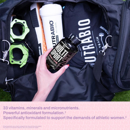NutraBio MultiSport para Mujeres - – Impulso al metabolismo: El complejo B completo contribuye al metabolismo – Image 6