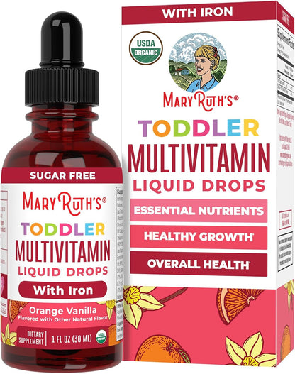 MaryRuth's Multivitamínico Infantil con – Vitamina A: Contribuye al mantenimiento de la visión en condiciones – Image 1