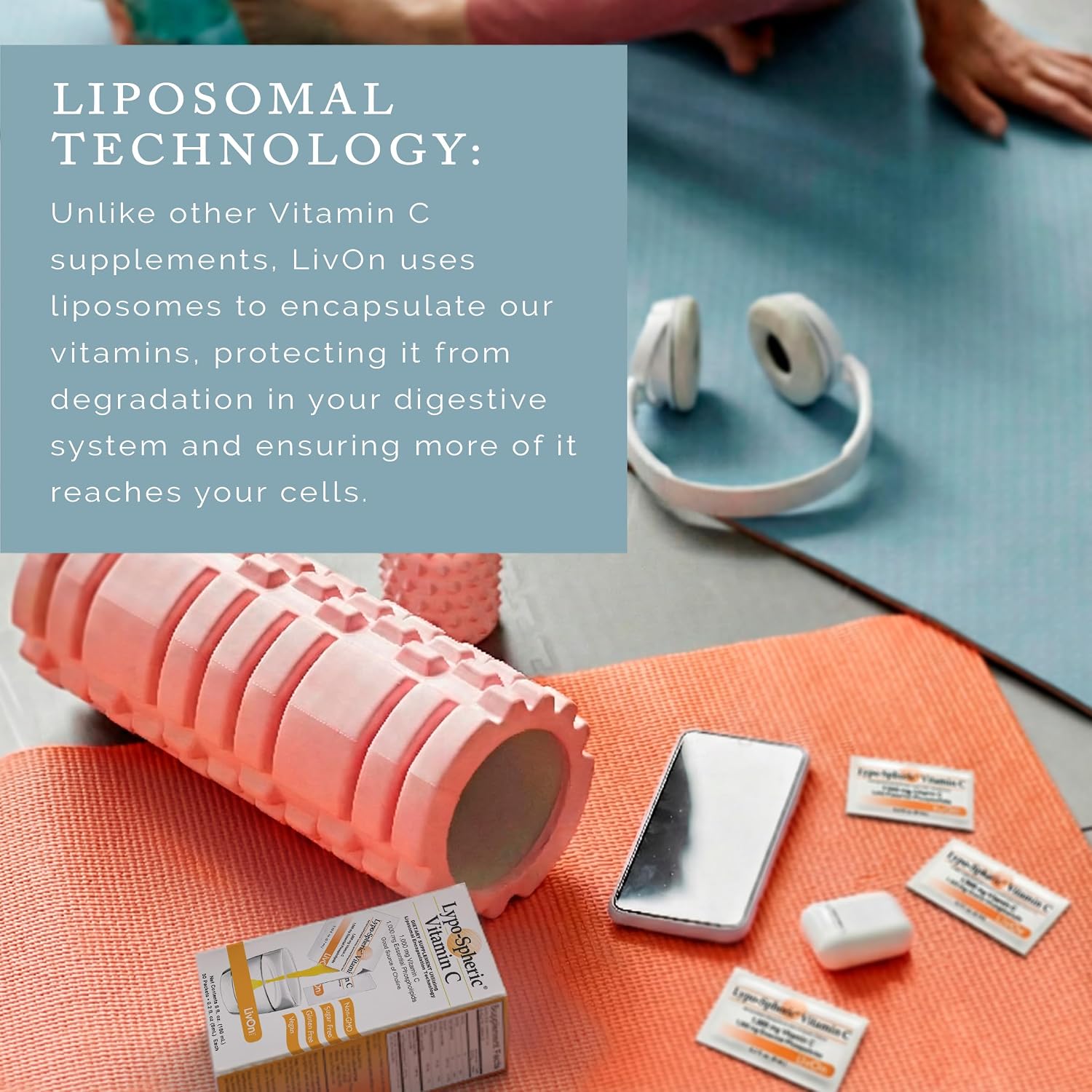 Lypo-Spheric Vitamina C Liposomal 1000 mg - 30 Sobres Individuales