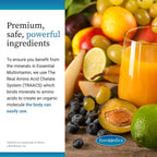 EuroMedica Essential Multivitamin - Complemento alimenticio con vitaminas B, C, D3, E y minerales quelados - 60 comprimidos